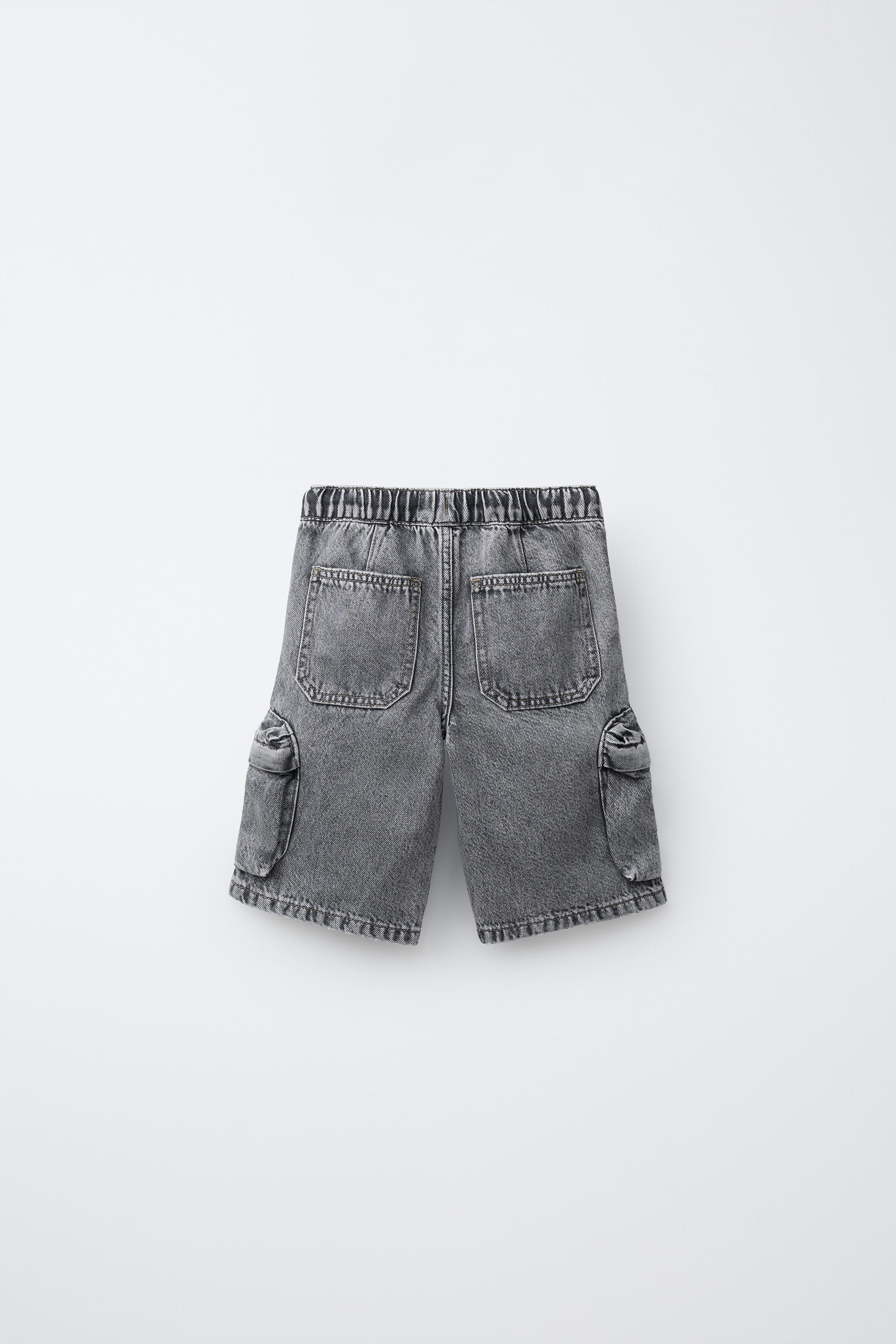 URBAN DENIM CARGO SHORTS